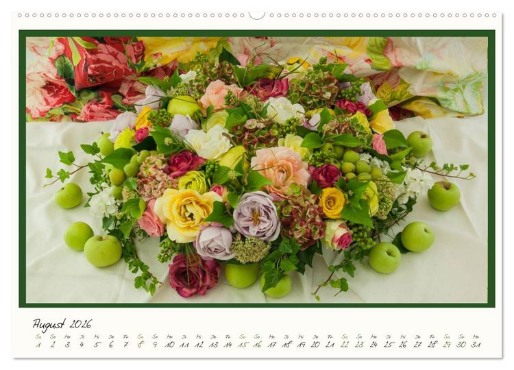 Produktbild: Raum f&uuml;r Blumen (hochwertiger Premium Wandkalender 2026 DIN A2 quer), Kunstdruck in Hochglanz