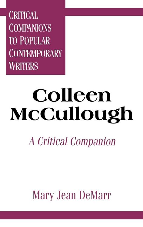 Produktbild: Colleen McCullough
