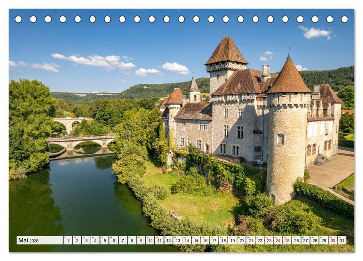 Produktbild: Frankreich - Franche-Comt&eacute; (Tischkalender 2026 DIN A5 quer), CALVENDO Monatskalender