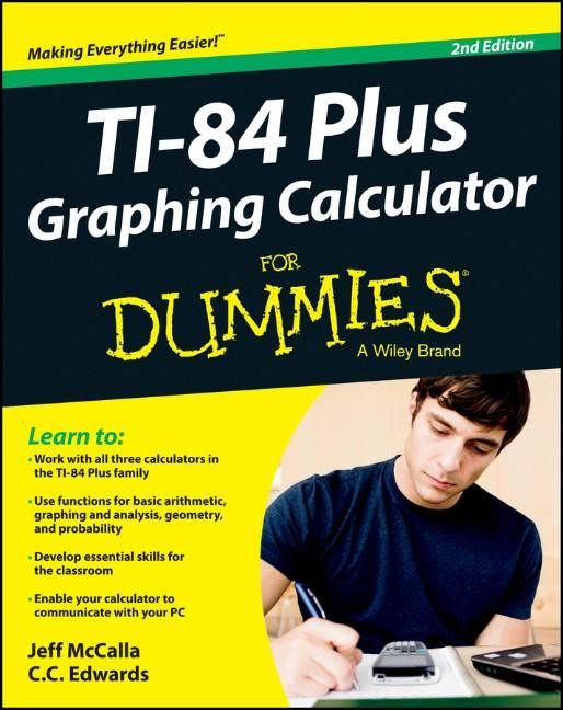 Produktbild: Ti-84 Plus Graphing Calculator For Dummies