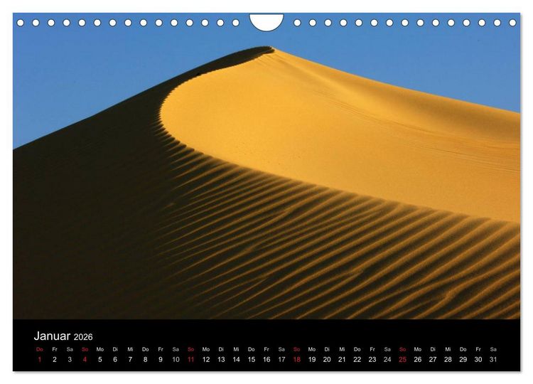Produktbild: SAHARA (Wandkalender 2026 DIN A4 quer), CALVENDO Monatskalender