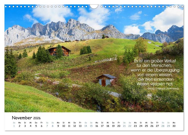 Produktbild: Christliche Bildpoesie 2026 (Wandkalender 2026 DIN A3 quer), CALVENDO Monatskalender