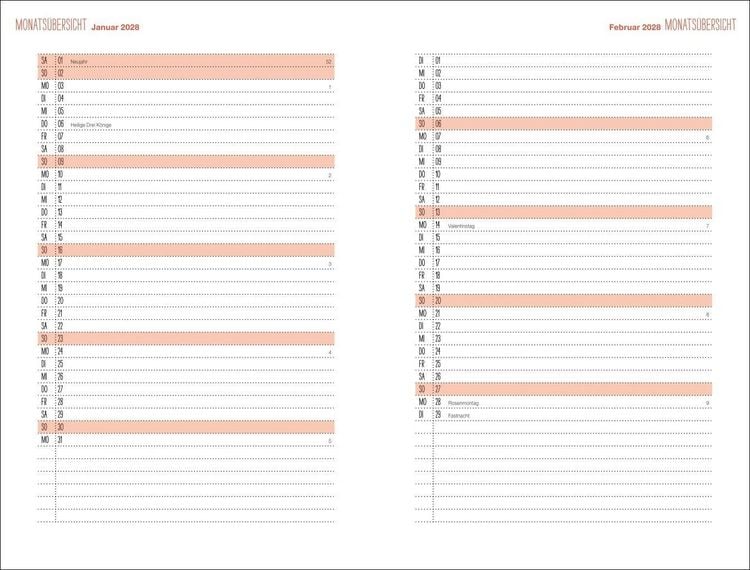 Produktbild: Mama AG Familienplaner Buch A5 2027