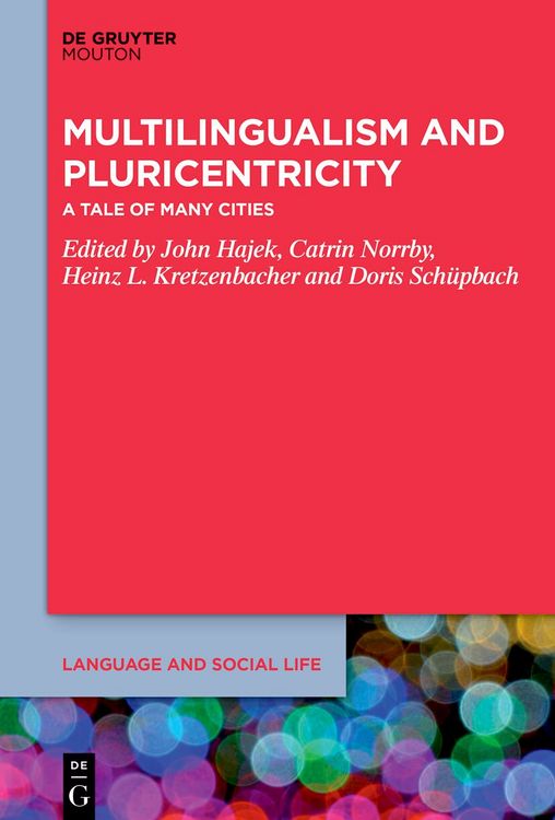 Produktbild: Multilingualism and Pluricentricity