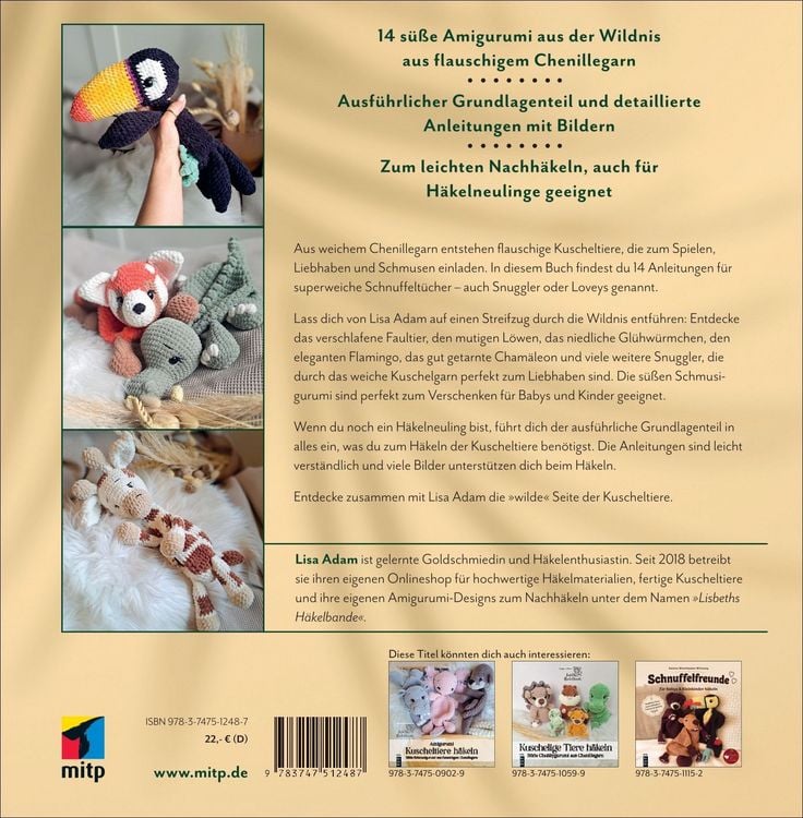 Produktbild: Wilde Kuscheltiere h&auml;keln