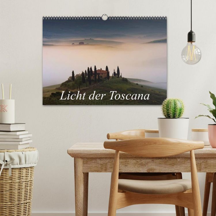 Produktbild: Licht der Toscana (Wandkalender 2026 DIN A3 quer), CALVENDO Monatskalender