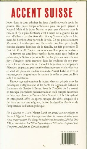 Produktbild: Accent suisse : r&eacute;fugi&eacute;, entrepreneur, citoyen