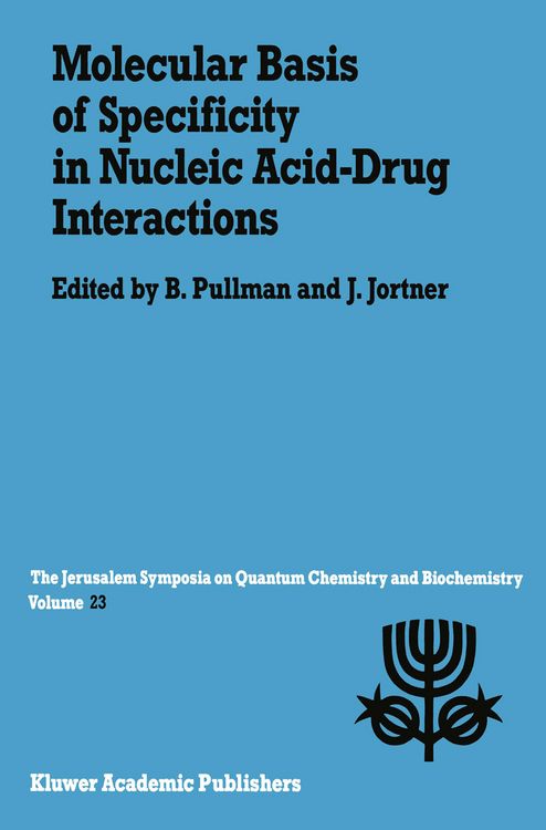Produktbild: Molecular Basis of Specificity in Nucleic Acid-Drug Interactions