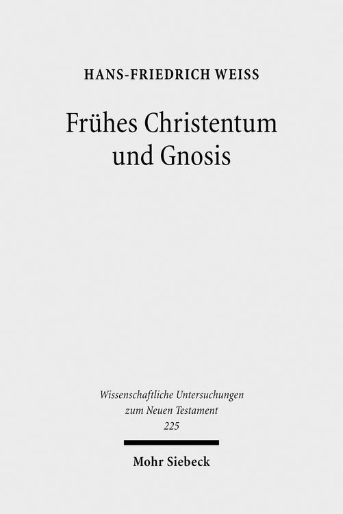 Produktbild: Fr&uuml;hes Christentum und Gnosis