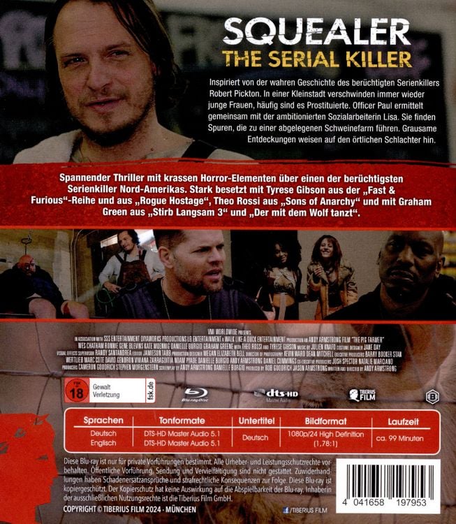 Produktbild: Squealer - The Serial Killer (Blu-ray)