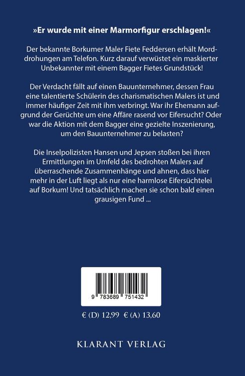 Produktbild: Borkumer Inselmaler. Ostfrieslandkrimi