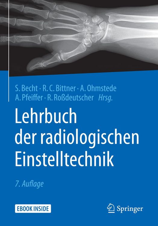 Produktbild: Lehrbuch der radiologischen Einstelltechnik