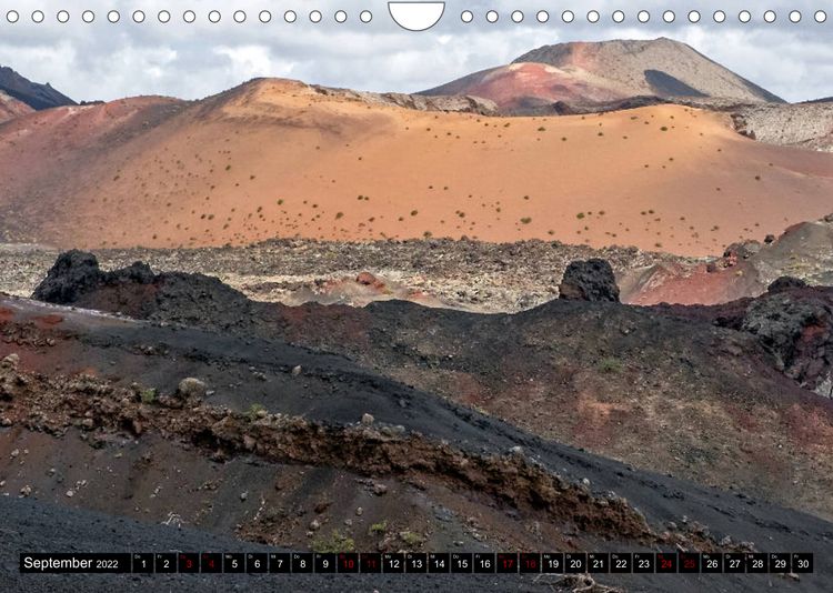 Produktbild: Vulkanlandschaften - Aus Lava und Asche modelliert (Wandkalender 2022 DIN A4 quer)