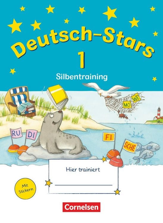 Produktbild: Deutsch-Stars 1. Schuljahr. Silbentraining