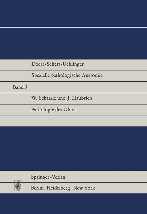 Produktbild: Pathologie des Ohres
