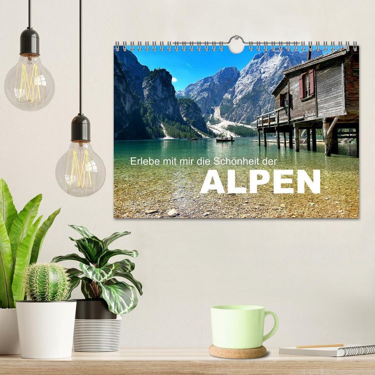 Produktbild: Erlebe mit mir die Sch&ouml;nheit der Alpen (Wandkalender 2026 DIN A4 quer), CALVENDO Monatskalender
