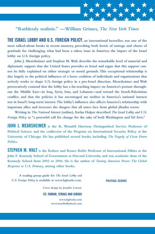 Produktbild: The Israel Lobby and U.S. Foreign Policy