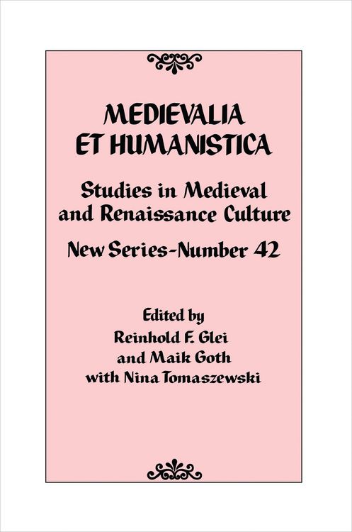 Produktbild: Medievalia et Humanistica, No. 42