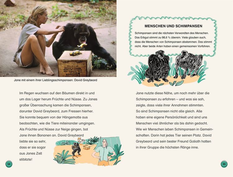 Produktbild: SUPERLESER! Jane Goodall. Ein Leben mit den Schimpansen