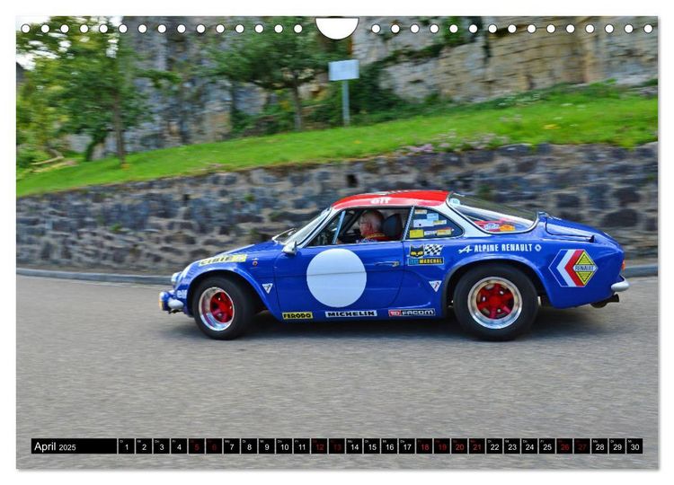 Produktbild: Renault Alpine A110 (Wandkalender 2025 DIN A4 quer), CALVENDO Monatskalender