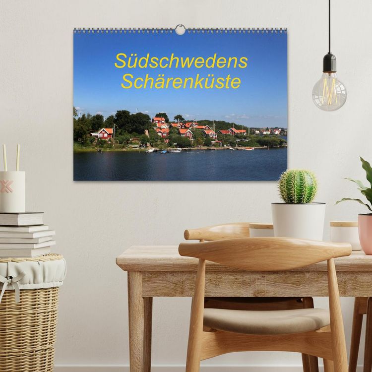 Produktbild: S&uuml;dschwedens Sch&auml;renk&uuml;ste (Wandkalender 2026 DIN A3 quer), CALVENDO Monatskalender