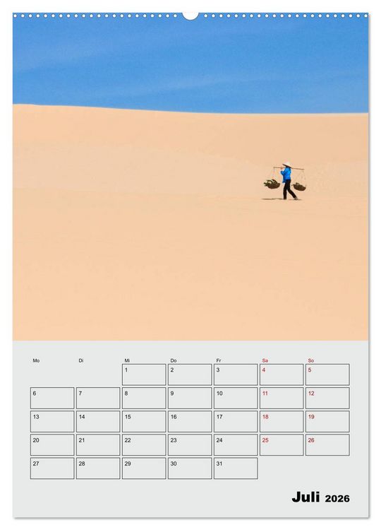 Produktbild: VIETNAM - Mein Urlaubsplaner (hochwertiger Premium Wandkalender 2026 DIN A2 hoch), Kunstdruck in Hochglanz