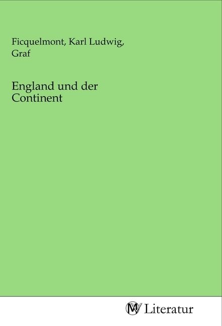 Produktbild: England und der Continent