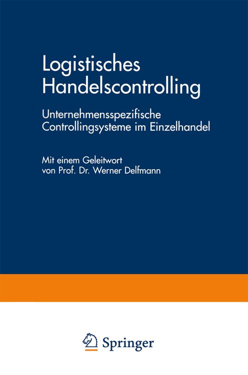 Produktbild: Logistisches Handelscontrolling