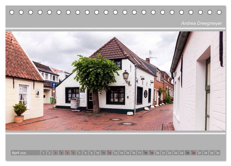 Produktbild: Greetsiel-Panorama (Tischkalender 2026 DIN A5 quer), CALVENDO Monatskalender