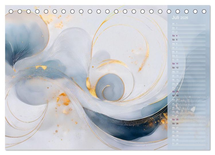 Produktbild: Unser Hochzeitskalender - Individuell und Selbstgestaltet (Tischkalender 2026 DIN A5 quer), CALVENDO Monatskalender
