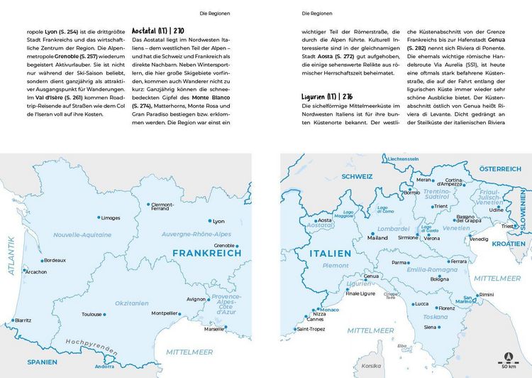 Produktbild: Reise Know-How Roadtrip Handbuch S&uuml;dfrankreich & Norditalien