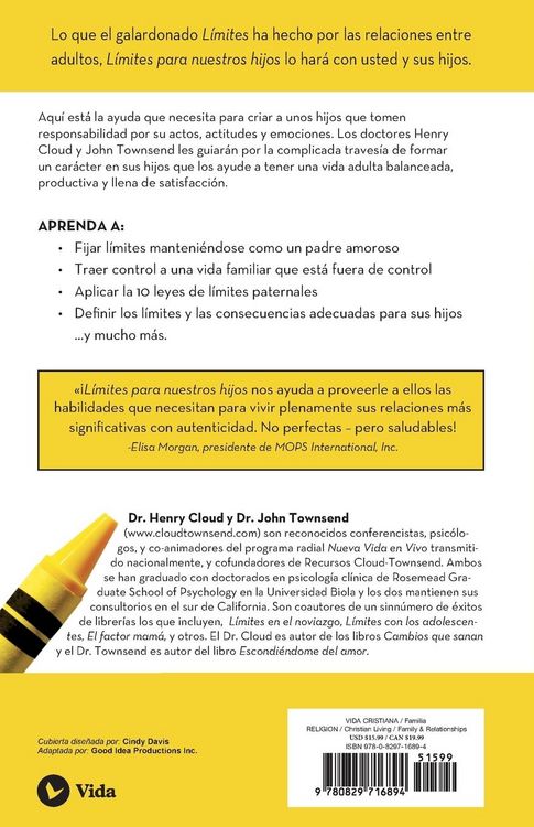 Produktbild: El L&iquest;&iquest;mites Para Nuestros Hijos