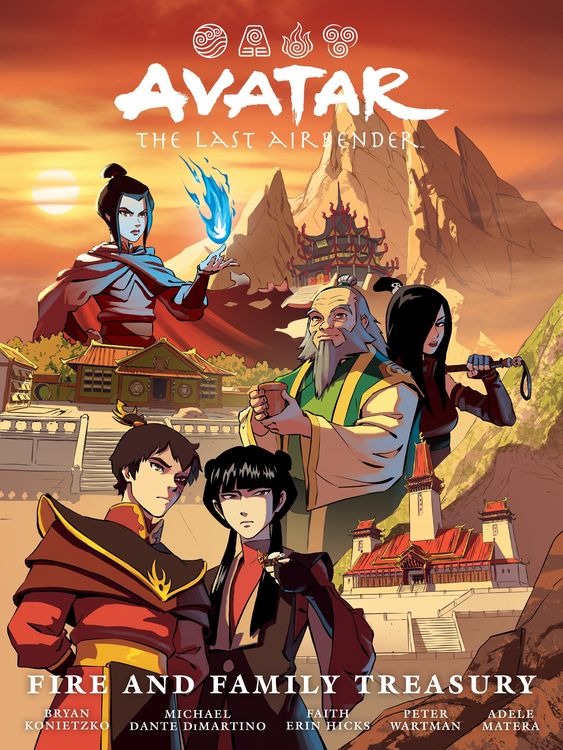 Produktbild: Avatar: The Last Airbender--Fire and Family Treasury Library Edition