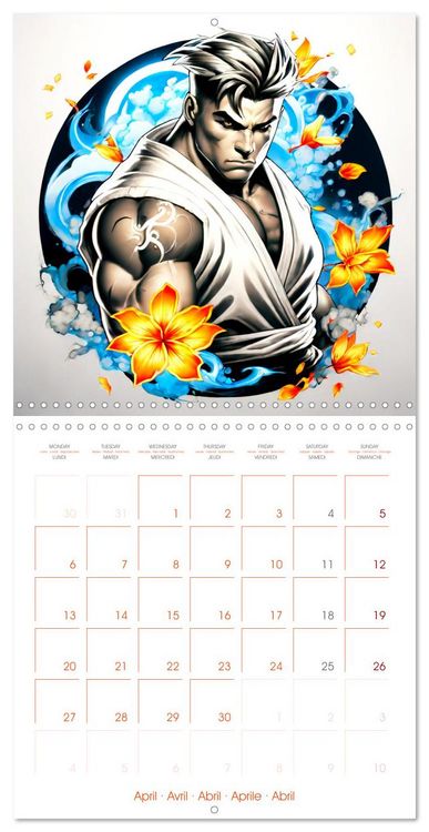 Produktbild: Streetfighters (Wall Calendar 2026 12 &times; 12 Inch) CALVENDO 12 Month Wall Calendar