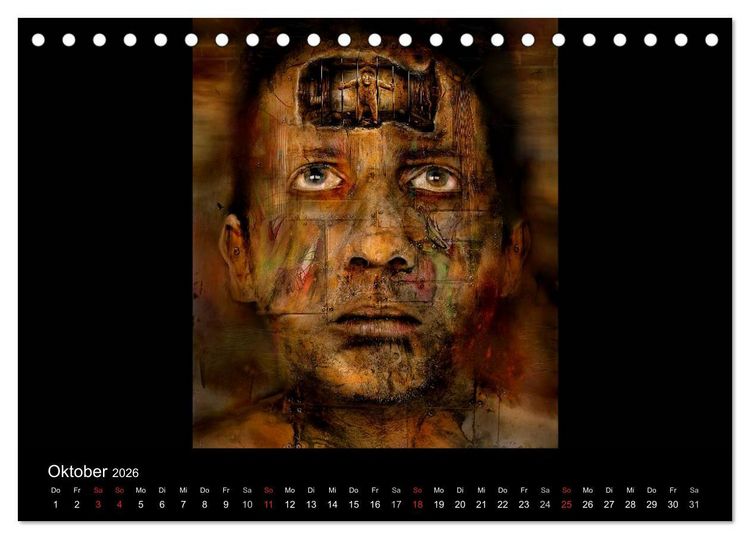Produktbild: Moderner Surrealismus (Tischkalender 2026 DIN A5 quer), CALVENDO Monatskalender