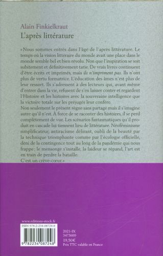 Produktbild: Apr&egrave;s la litt&eacute;rature