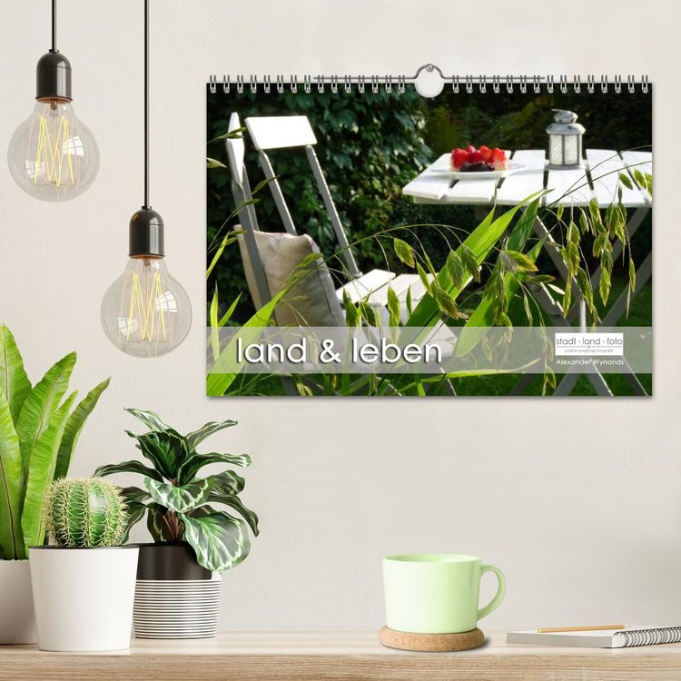 Produktbild: land und leben (Wandkalender 2026 DIN A4 quer), CALVENDO Monatskalender