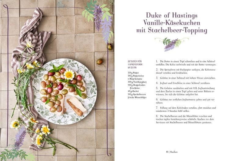 Das inoffizielle Kochbuch zu Bridgerton
