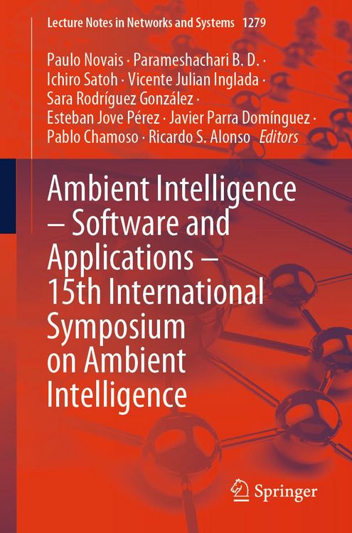 Produktbild: Ambient Intelligence - Software and Applications - 15th International Symposium on Ambient Intelligence