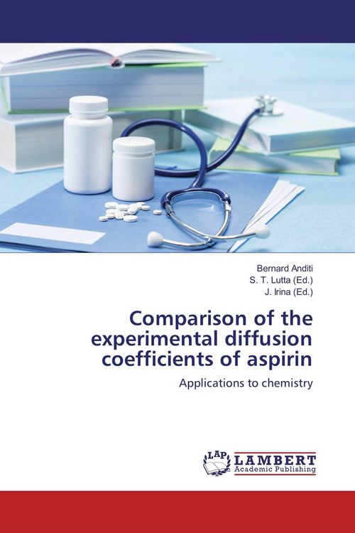 Produktbild: Comparison of the experimental diffusion coefficients of aspirin