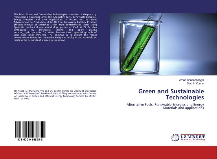 Produktbild: Green and Sustainable Technologies