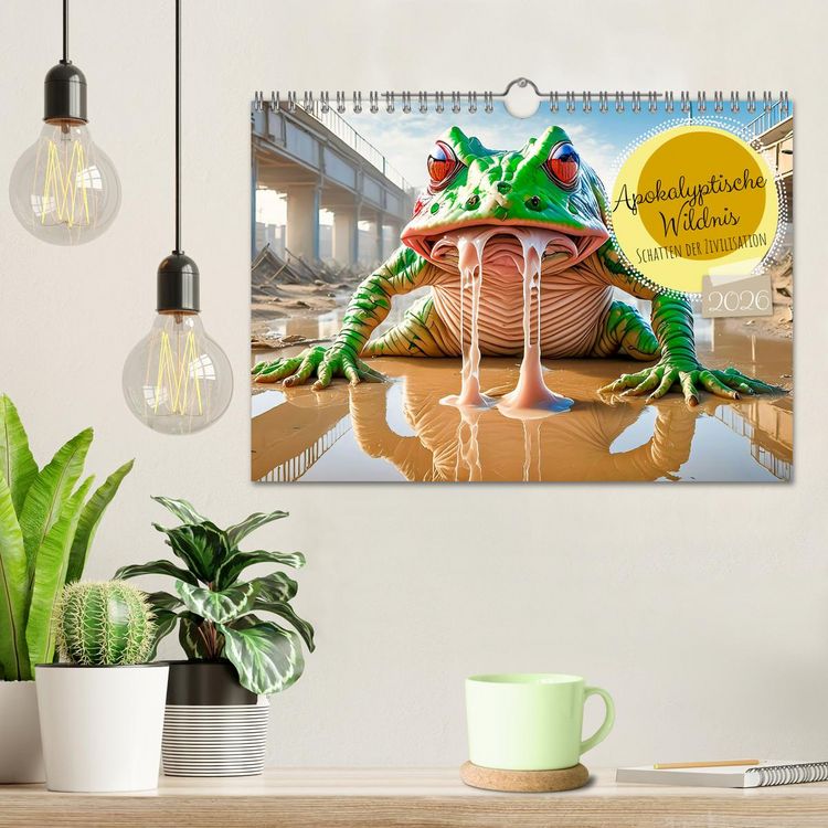 Produktbild: Apokalyptische Wildnis - Schatten der Zivilisation (Wandkalender 2026 DIN A4 quer), CALVENDO Monatskalender