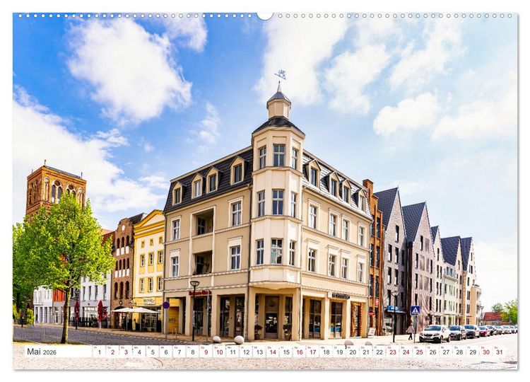 Produktbild: Hansestadt Anklam. Das Tor zur Insel Usedom (Wandkalender 2026 DIN A2 quer), CALVENDO Monatskalender