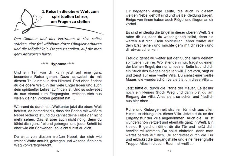 Produktbild: Hypnosetexte zum Vorlesen und selber Zusammenstellen 3