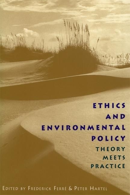 Produktbild: Ethics and Environmental Policy