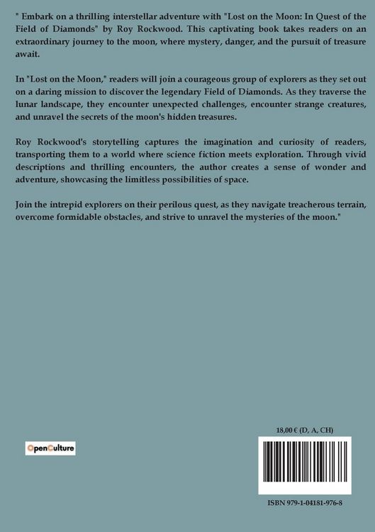 Produktbild: Lost on the Moon Or in Quest of the Field of Diamonds
