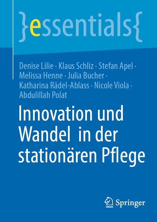 Produktbild: Innovation und Wandel in der stationären Pflege