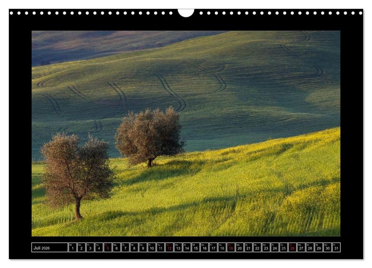 Produktbild: Toskana - Die Magie des Val d'Orcia (Wandkalender 2026 DIN A3 quer), CALVENDO Monatskalender