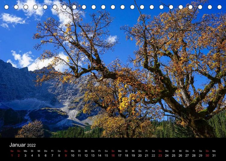 Produktbild: Karwendelherbst (Tischkalender 2022 DIN A5 quer)