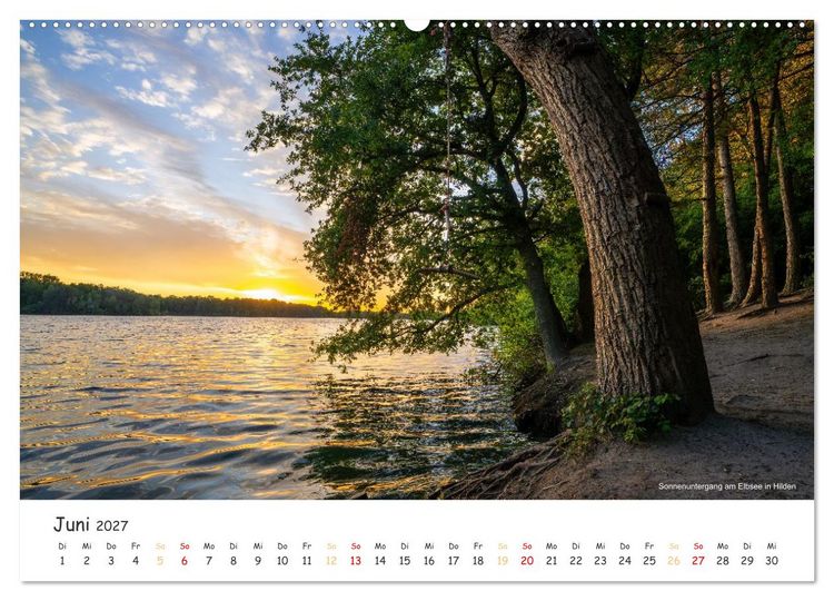 Produktbild: Heimat Entdecken: Bergisches Land (hochwertiger Premium Wandkalender 2027 DIN A2 quer), Kunstdruck in Hochglanz